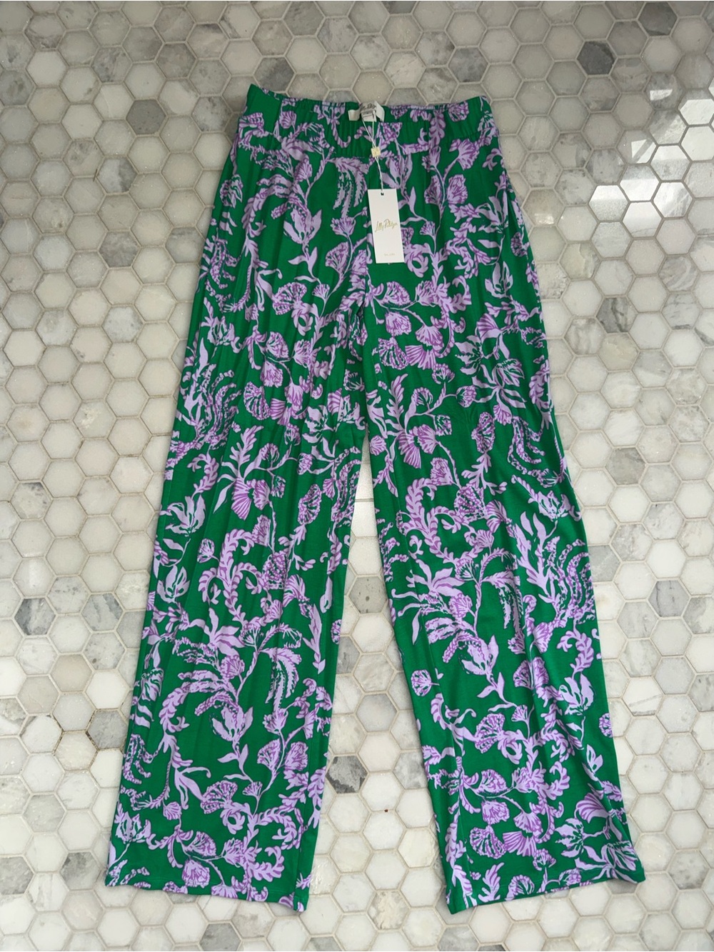 Lilly Pulitzer Allena Pants – Brazilian Green – NWT – Size Small - Picture 2 of 12
